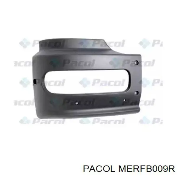 MERFB009R Pacol бампер задній, права частина