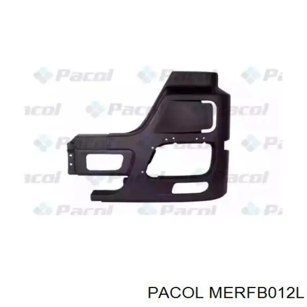 Бампер передній ікло ліве Pacol MERFB012L ціна, від 84.59 USD
