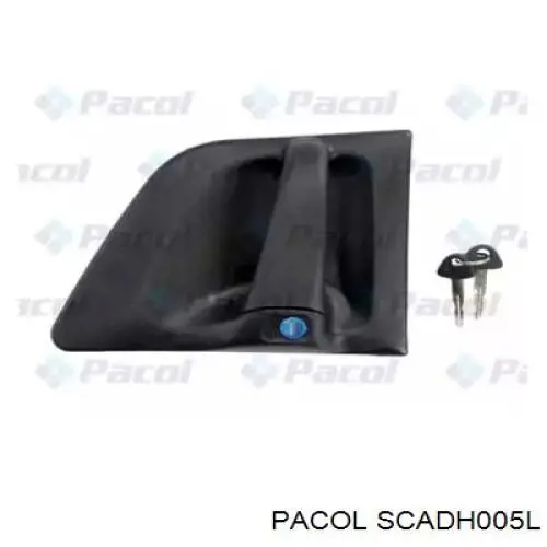 Ручка передньої двері зовнішня ліва Pacol SCADH005L ціна, від 14.86 USD