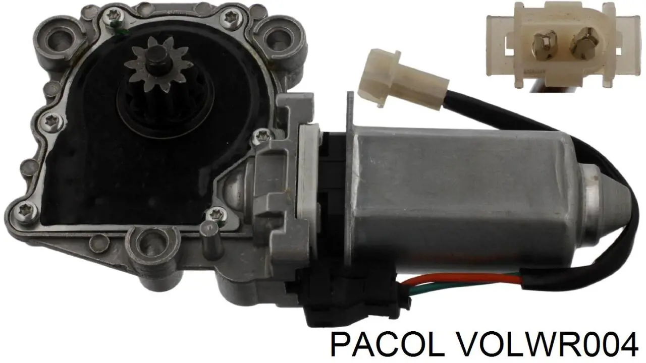 Мотор склопідйомника водійських дверей VOLWR004 PACOL