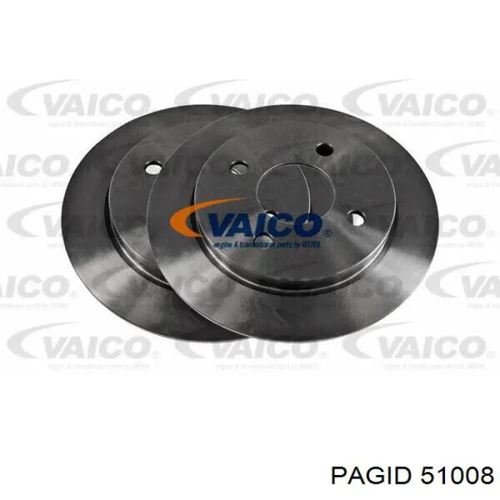 Задні дискові гальма HELLA-PAGID 51008 ціна, від 20.05 USD