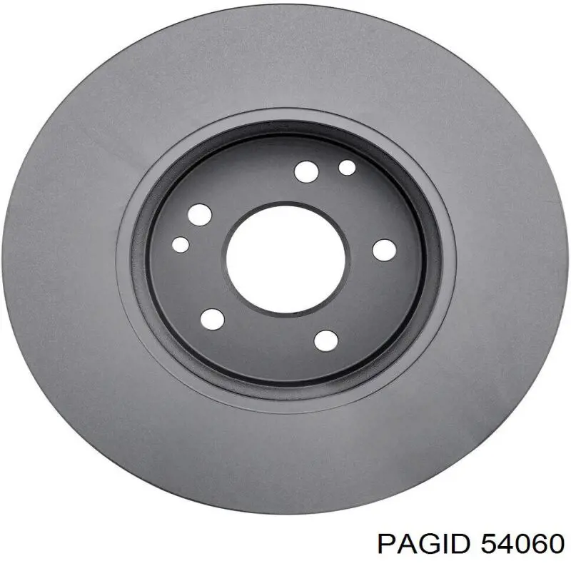 Диск гальмівний передній HELLA-PAGID 54060