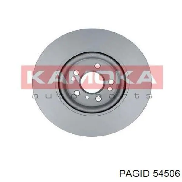 Гальмівні диски передні 54506 HELLA-PAGID