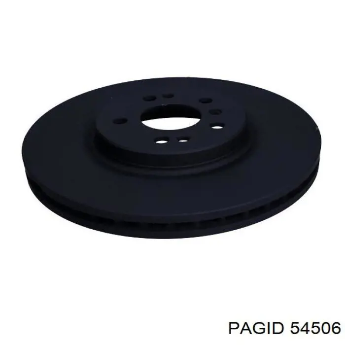 54506 HELLA-PAGID Гальмо дискове переднє