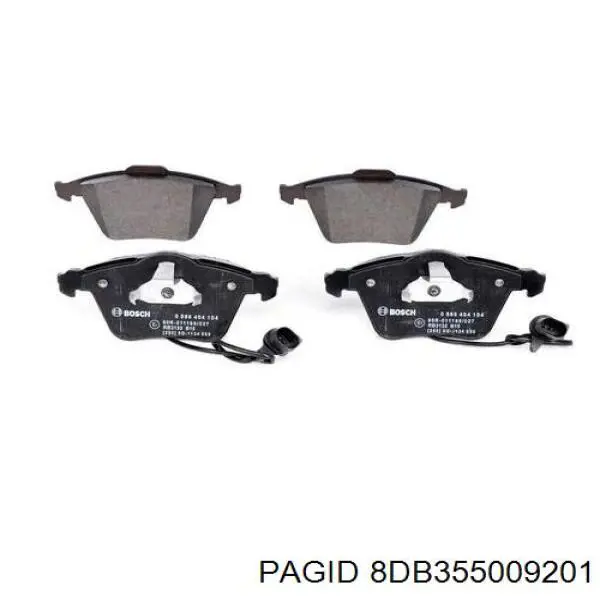 Гальмівні колодки HELLA-PAGID 8DB355009201 ціна, від 31.73 USD