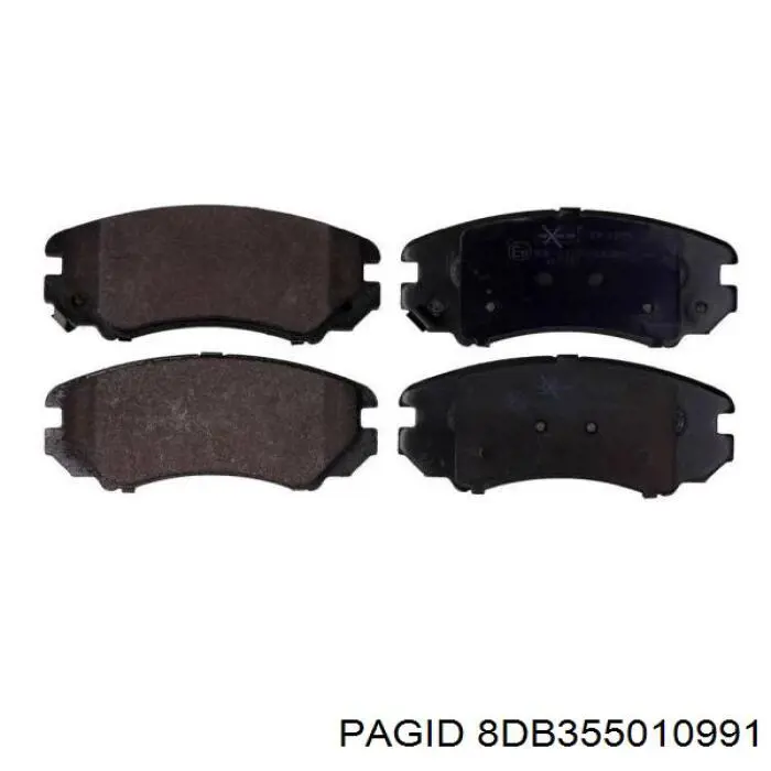 Гальмівні колодки HELLA-PAGID 8DB355010991 ціна, від 17.17 USD