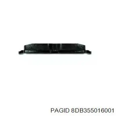 Задні гальмівні колодки HELLA-PAGID 8DB355016001 ціна, від 36.63 USD