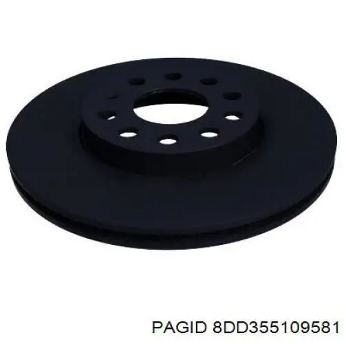 8DD355109581 HELLA-PAGID Гальмо дискове переднє