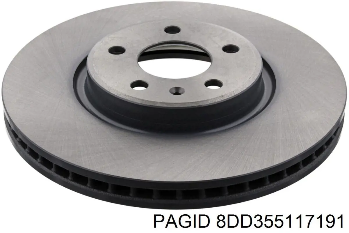 Купити 8DD355117191 HELLA-PAGID Ротор гальмівний