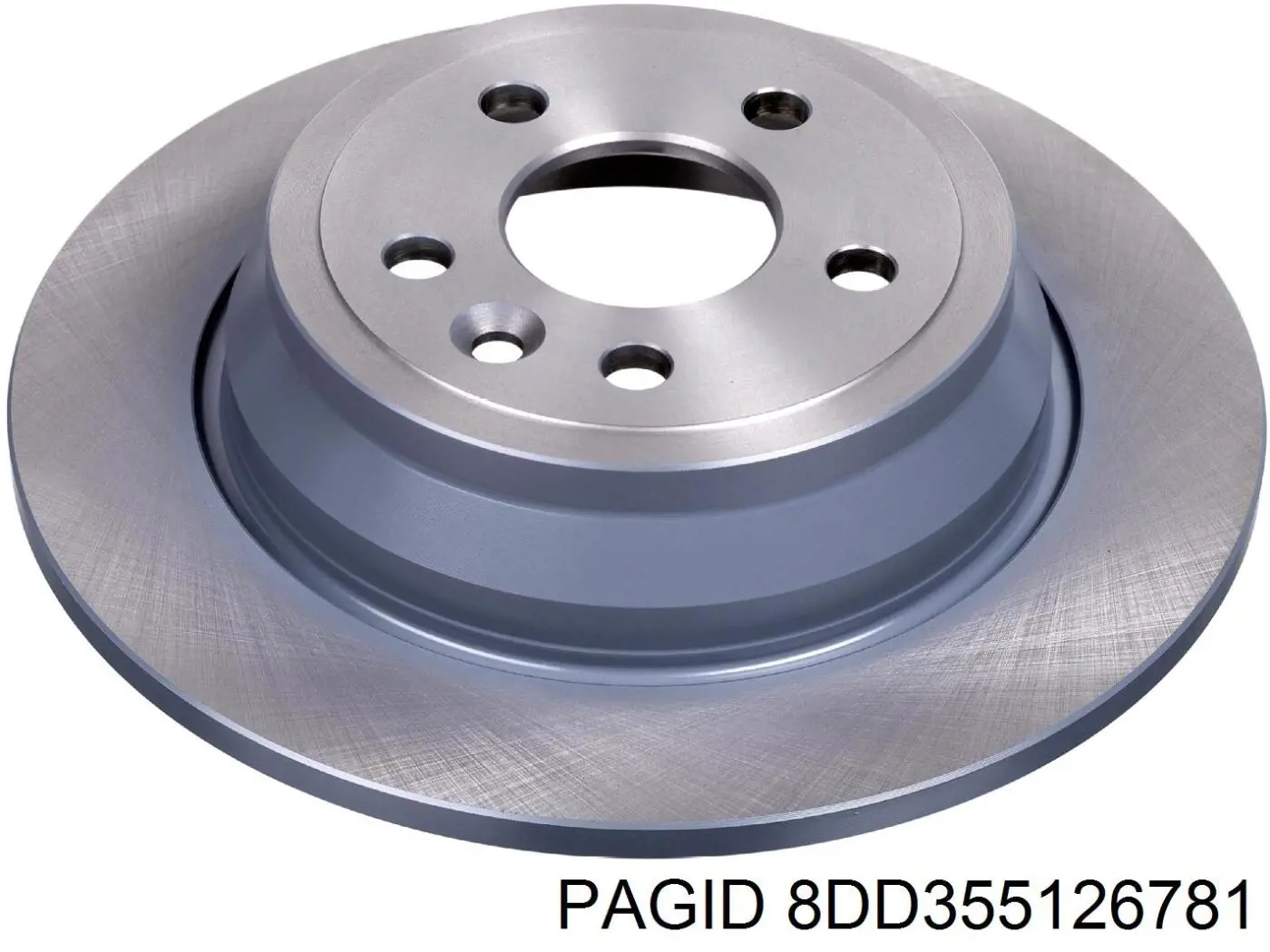 Гальмівні диски 8DD355126781 HELLA-PAGID