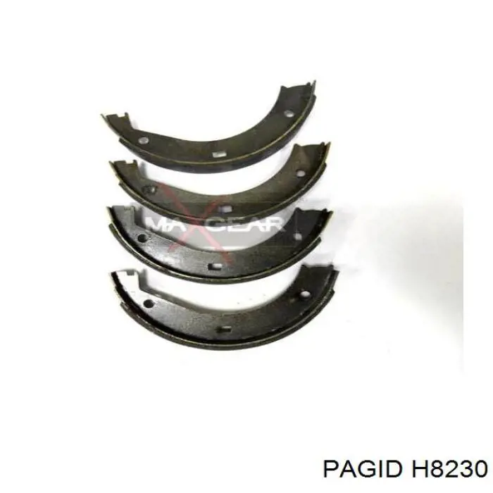 Колодки ручника H8230 HELLA-PAGID