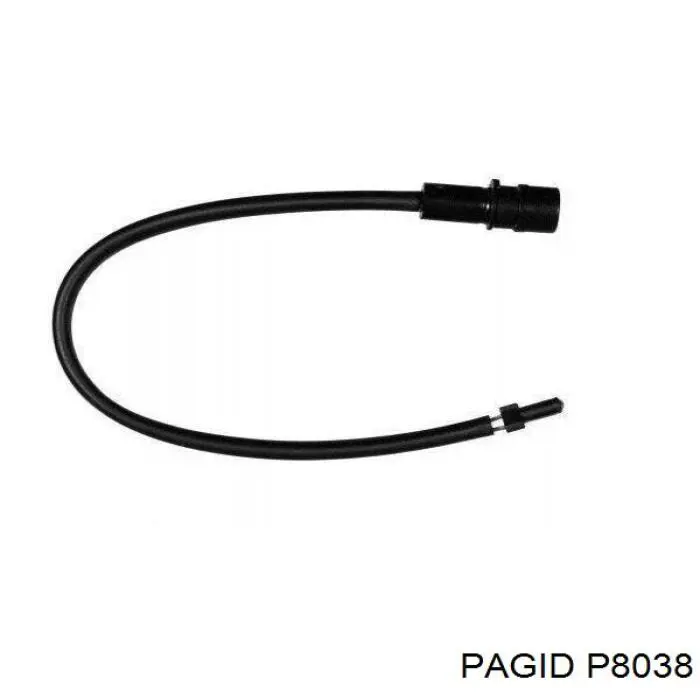 P8038 HELLA-PAGID Датчик зносу колодок