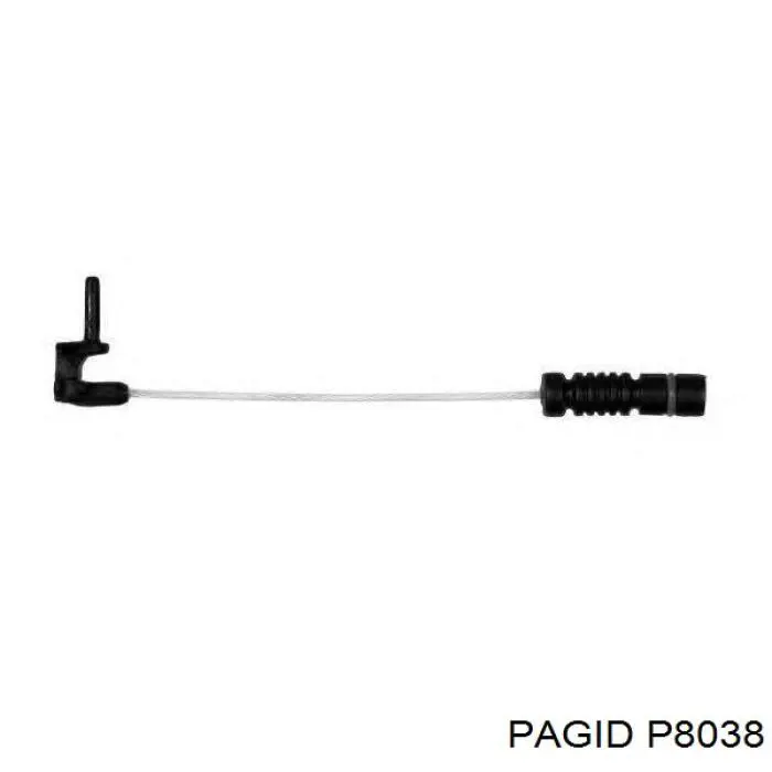 Купити P8038 HELLA-PAGID Сенсор зносу
