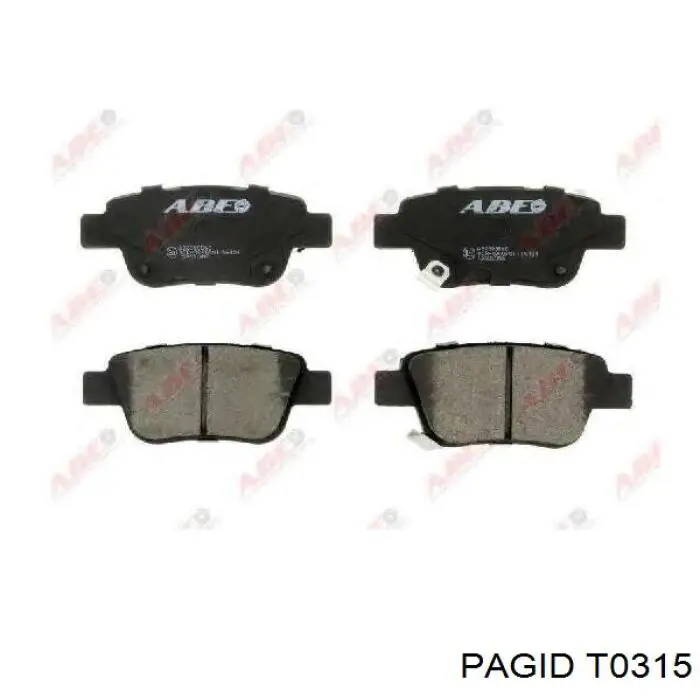 Купити MB366393 Mitsubishi Колодки гальмівні передні, дискові