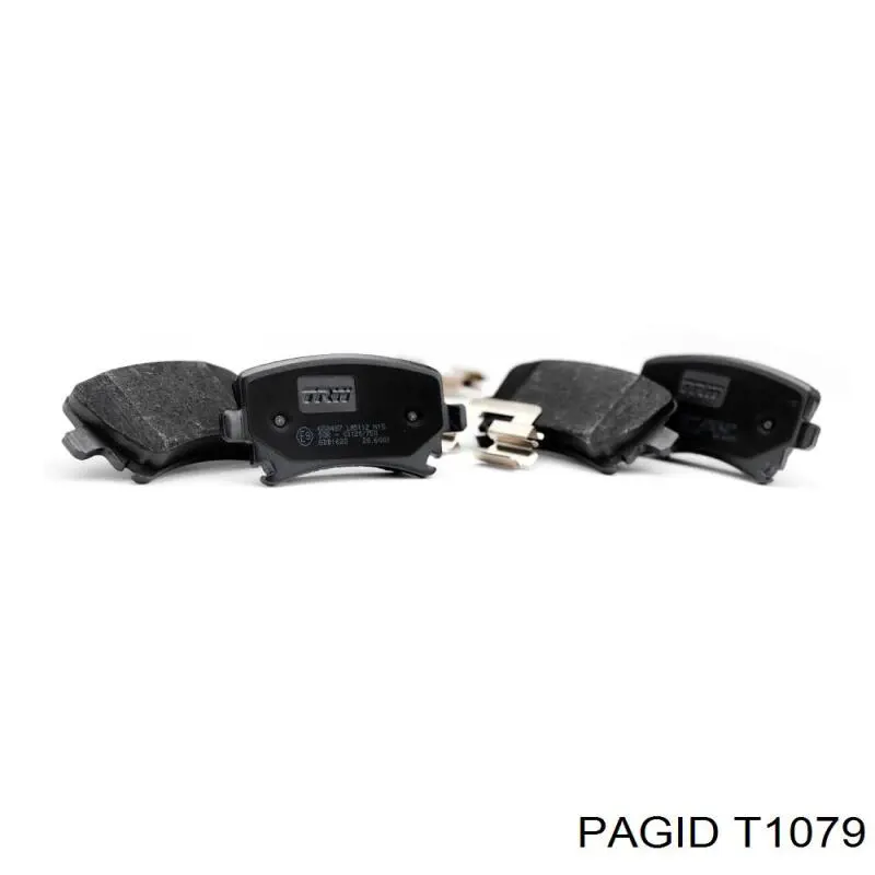 Тормозні колодки HELLA-PAGID T1079