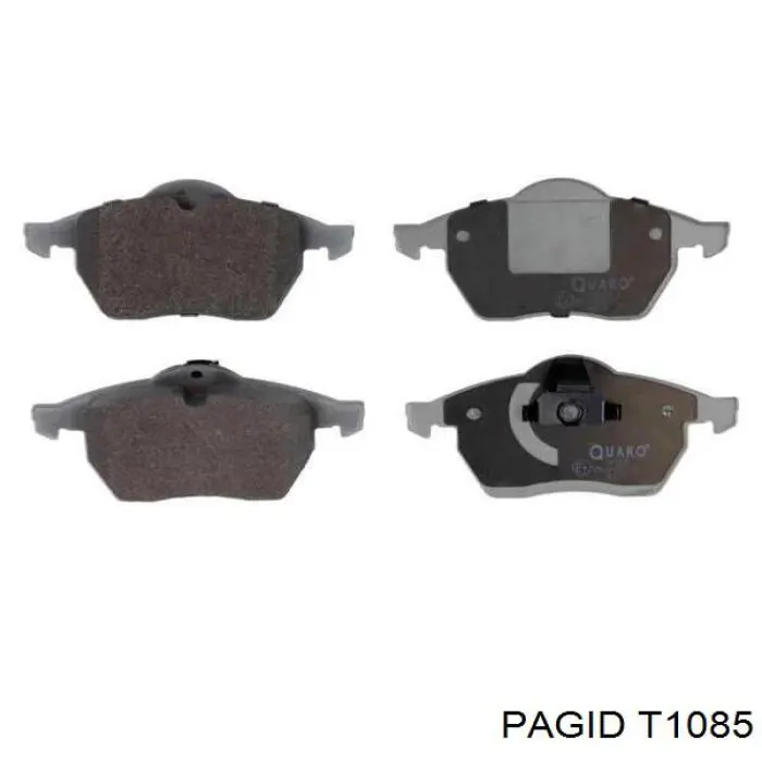 Гальмівні колодки HELLA-PAGID T1085 ціна, від 19.72 USD