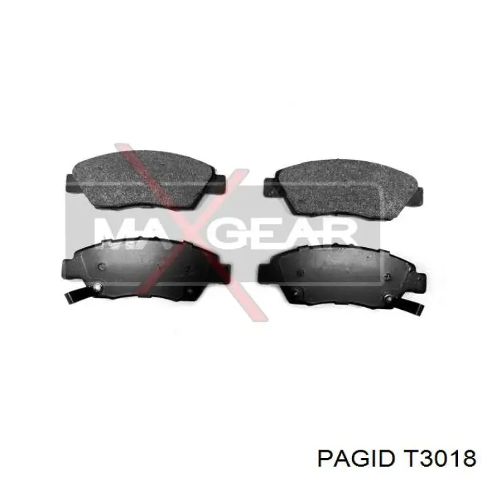 Гальмівні колодки HELLA-PAGID T3018 ціна, від 19.02 USD