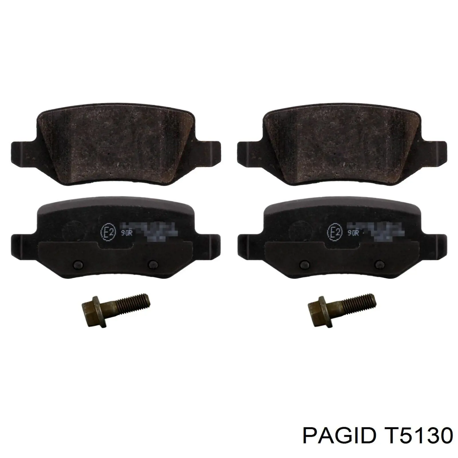 Купити T5130 HELLA-PAGID Задні колодки