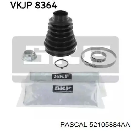 BB1038 Posterparts Кардан передній