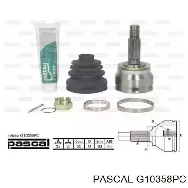 G10358PC Pascal шрус зовнішній передній