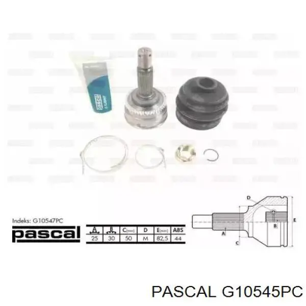 Купити G10545PC Pascal Шарнір приводу зовнішній