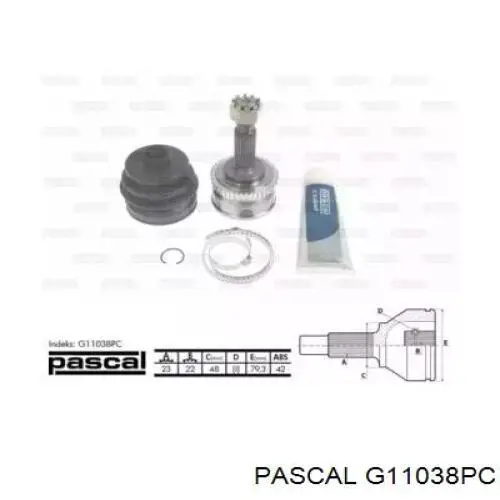 Граната колісна Pascal G11038PC ціна, від 28.35 USD