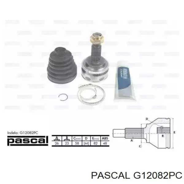 G12082PC Pascal шрус зовнішній передній