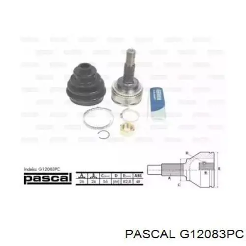 G12083PC Pascal шрус зовнішній передній