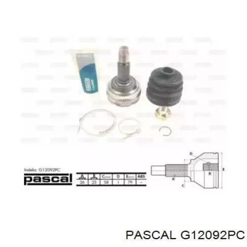 Граната колісна Pascal G12092PC ціна, від 31.33 USD