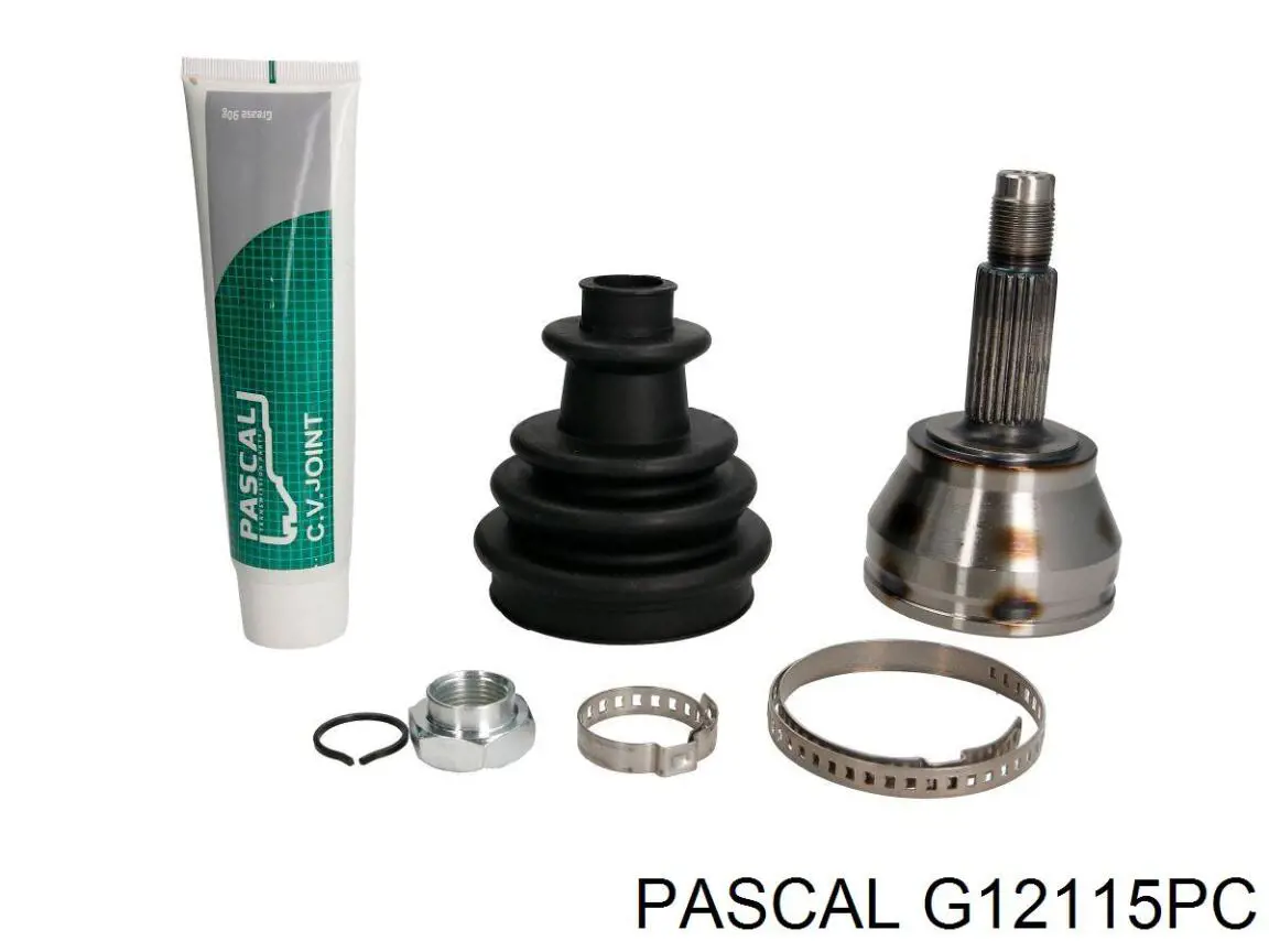 Граната колісна Pascal G12115PC ціна, від 70.80 USD