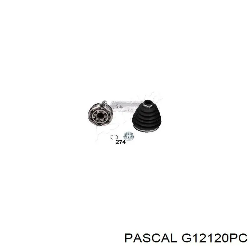 G12120PC Pascal Граната зовнішня