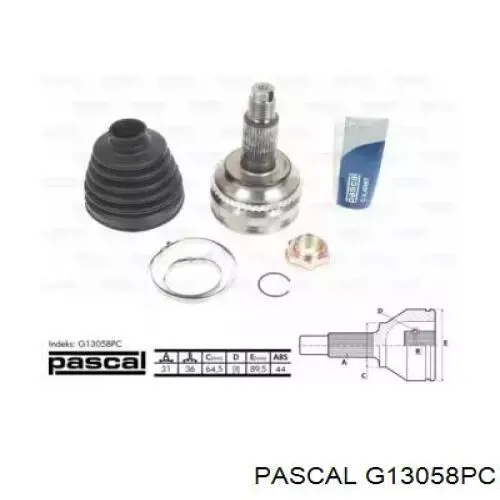 Граната колісна Pascal G13058PC ціна, від 40.03 USD