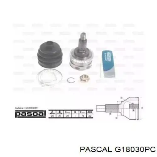 Купити G18030PC Pascal Шарнір приводу зовнішній