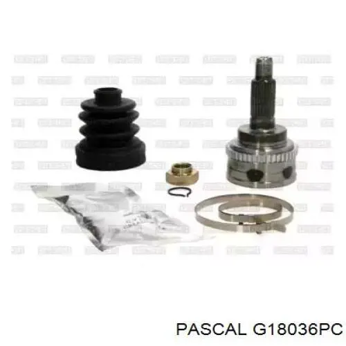 Граната колісна Pascal G18036PC ціна, від 24.18 USD