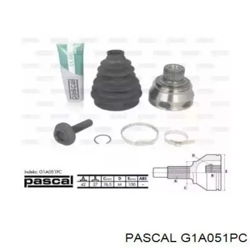 Купити G1A051PC Pascal Шарнір приводу зовнішній