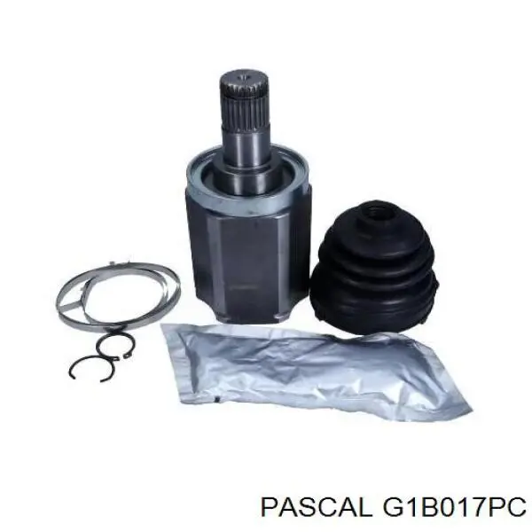 Купити G1B017PC Pascal Піввісь задня, ліва