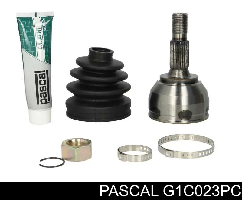 Граната колісна Pascal G1C023PC ціна, від 28.96 USD