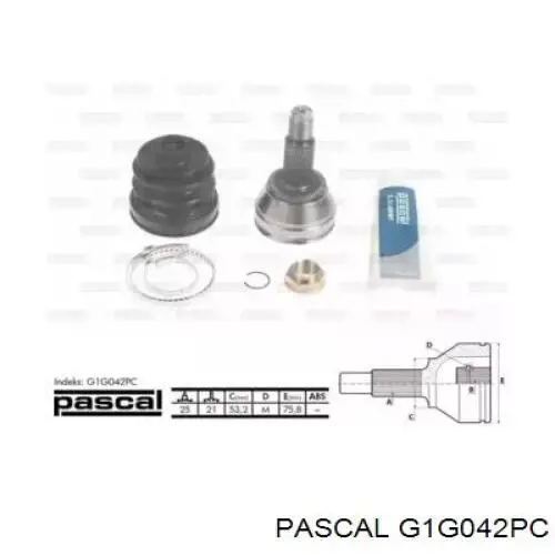 Граната колісна Pascal G1G042PC ціна, від 21.66 USD