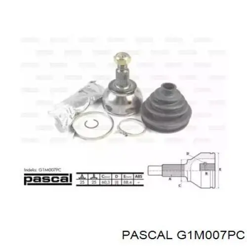 Граната колісна Pascal G1M007PC ціна, від 26.56 USD