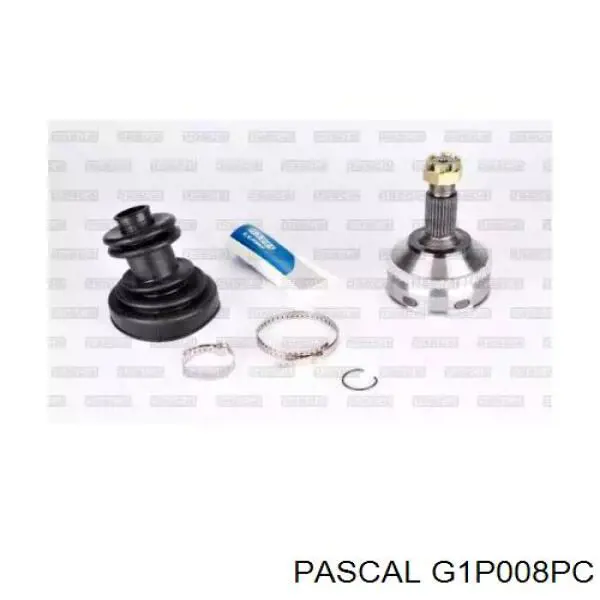 G1P008PC Pascal шрус зовнішній передній