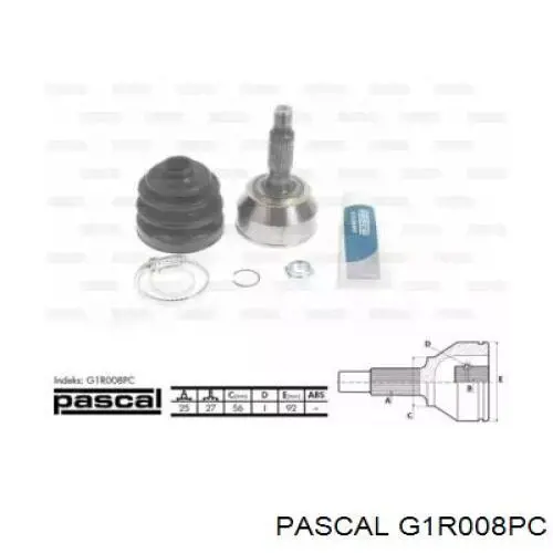 G1R008PC Pascal Граната зовнішня