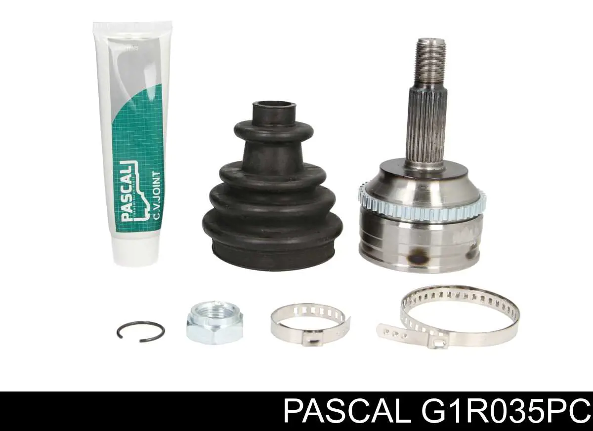 Граната колісна Pascal G1R035PC ціна, від 30.44 USD