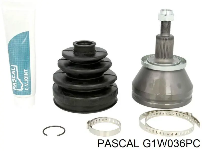 ШРУС зовнішній передній 0024089 GKN-Spidan