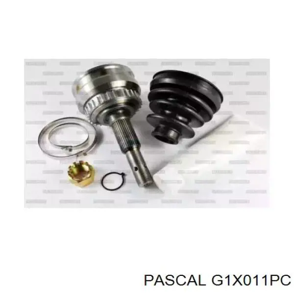ШРУС зовнішній передній G1X011PC Pascal