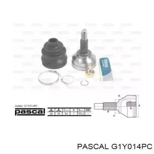 Граната колісна Pascal G1Y014PC ціна, від 22.14 USD