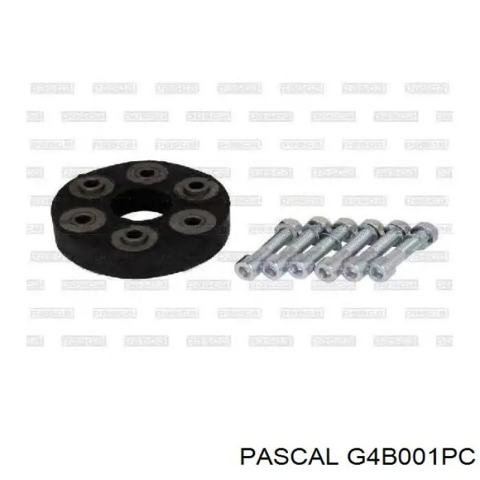 Карданний шарнір Pascal G4B001PC ціна, від 21.58 USD
