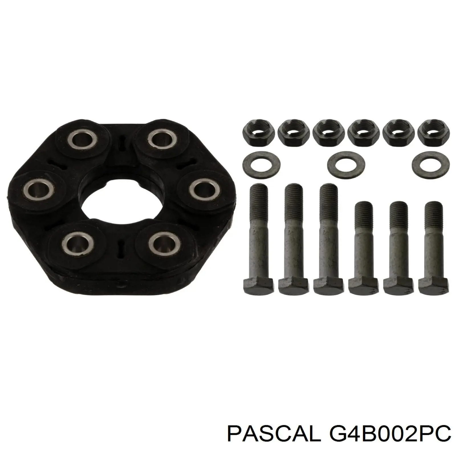 Муфта кардана еластична, передня G4B002PC Pascal