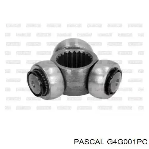 ШРУС внутрішній, тришиб/трипод/тріпоід PASCAL G4G001PC