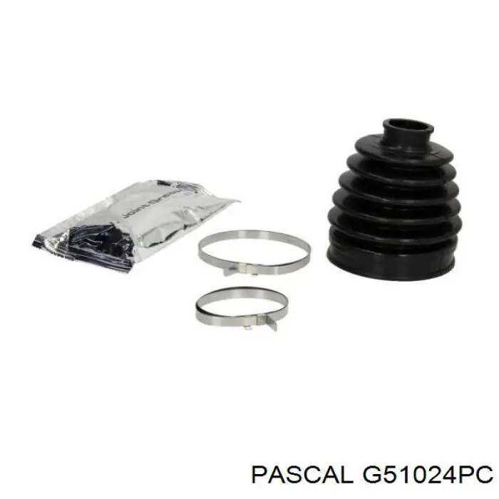 Пильник шарніра кутових швидкостей зовнішній передній Pascal G51024PC ціна, від 9.34 USD