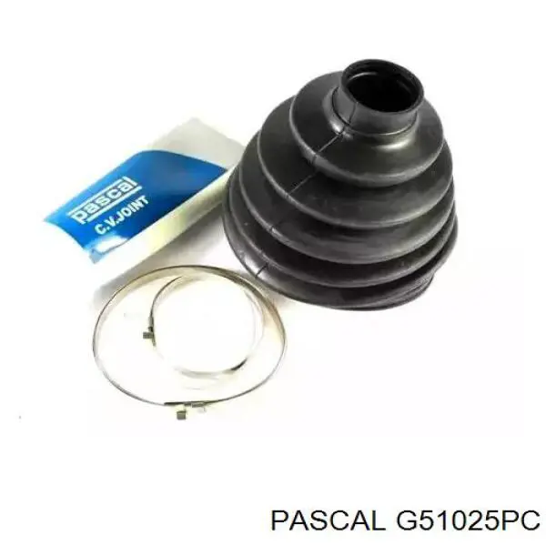 Пильник ШРУСа зовнішній G51025PC Pascal